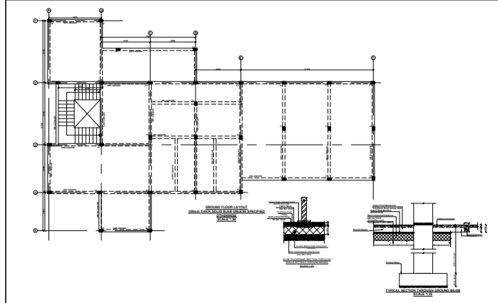 Bridge foundation structure