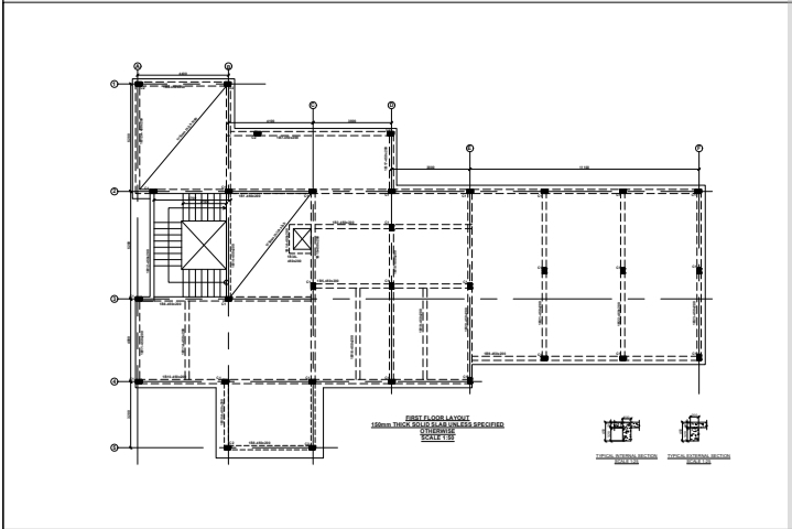 Bridge foundation structure